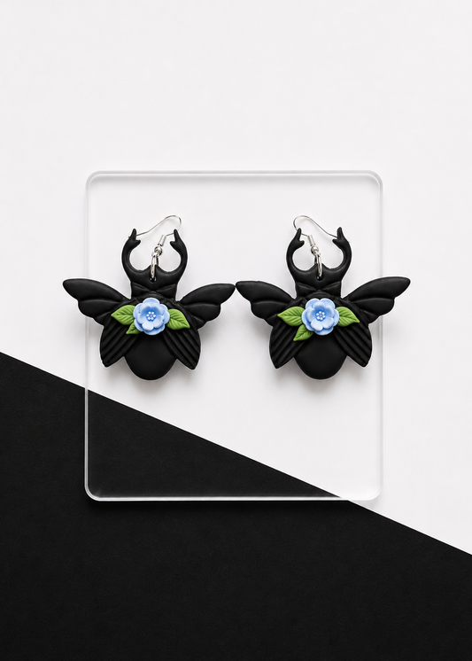Night Bloom Beetle - Baby Blue