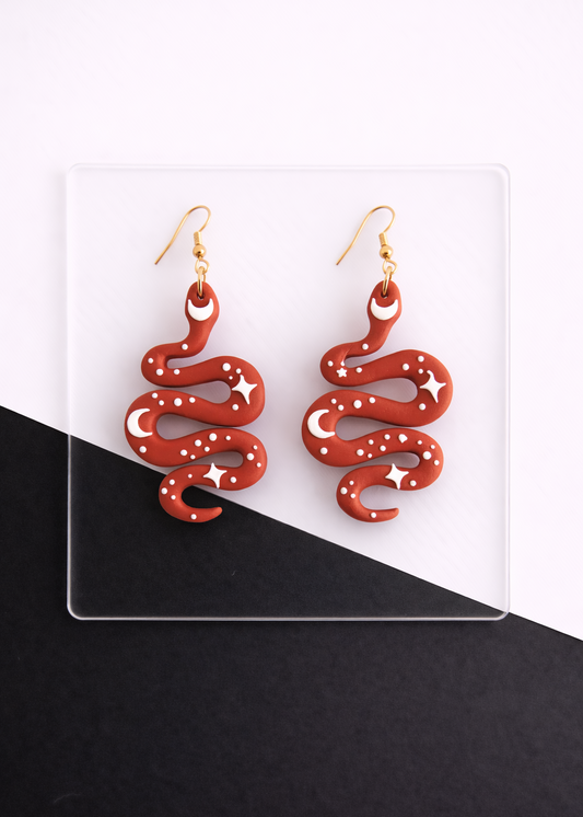 Starlit Serpent - Orange