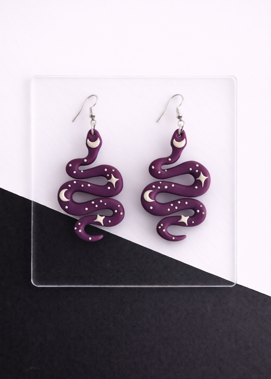 Starlit Serpent - Purple