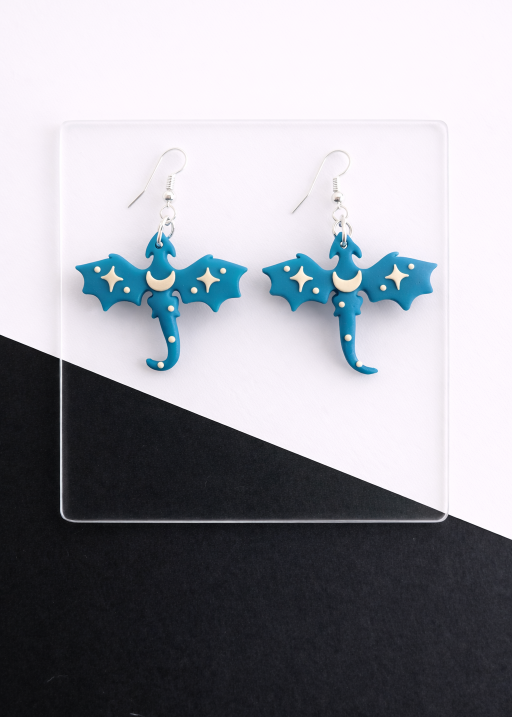 Luna Dragon - Blue Metallic