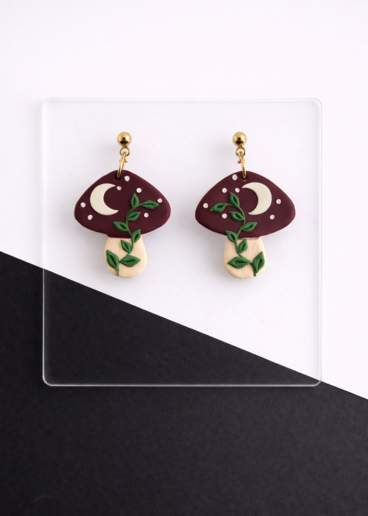 Magical Mushroom - Maroon